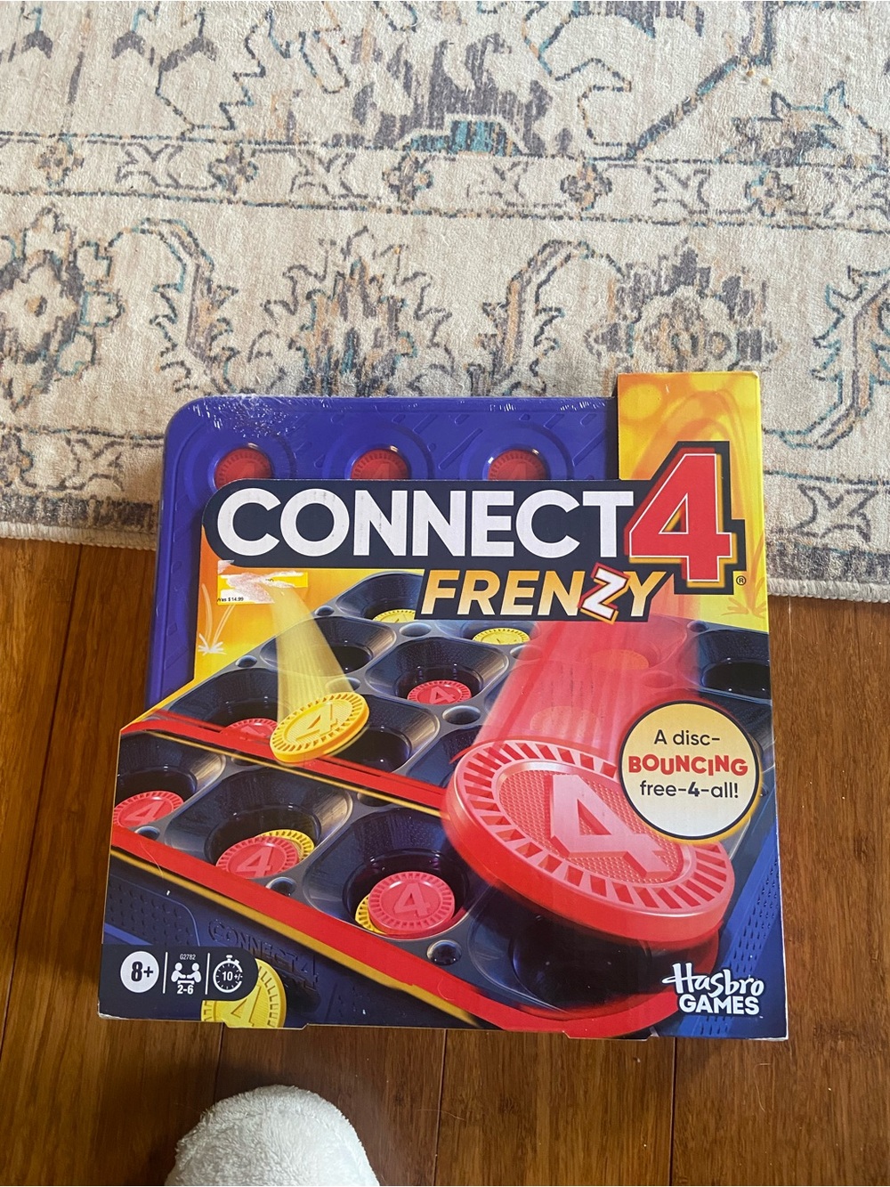 Hasbro Connect 4 Frenzy - Red, Yellow & Blue Game Set